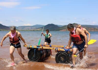 Activités cohésion d'équipe et d’entreprise à la mer : Construction de radeaux / Pack Poseidon