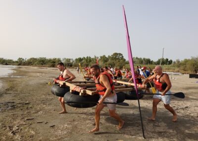 Activités cohésion d'équipe et d’entreprise à la mer : Construction de radeaux / Pack Poseidon