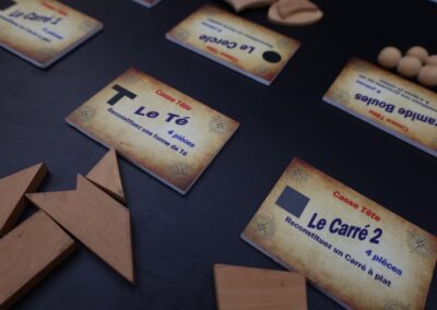 Casse-têtes & énigmes / Challenge Indoor, Activités en intérieur