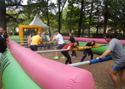 Team building entreprise : baby foot humain
