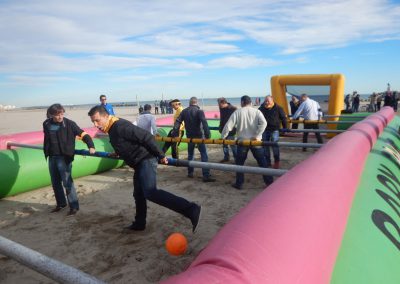 Team building entreprise : baby foot humain