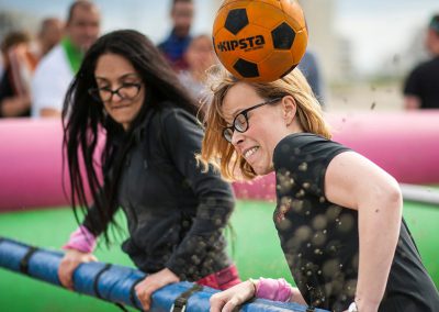 Team building entreprise : baby foot humain