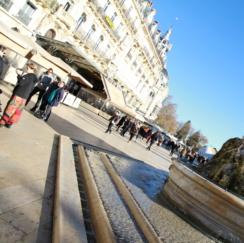 Défi chasse au trésor dans la ville Montpellier